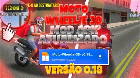 moto wheelie mod dinheiro infinito